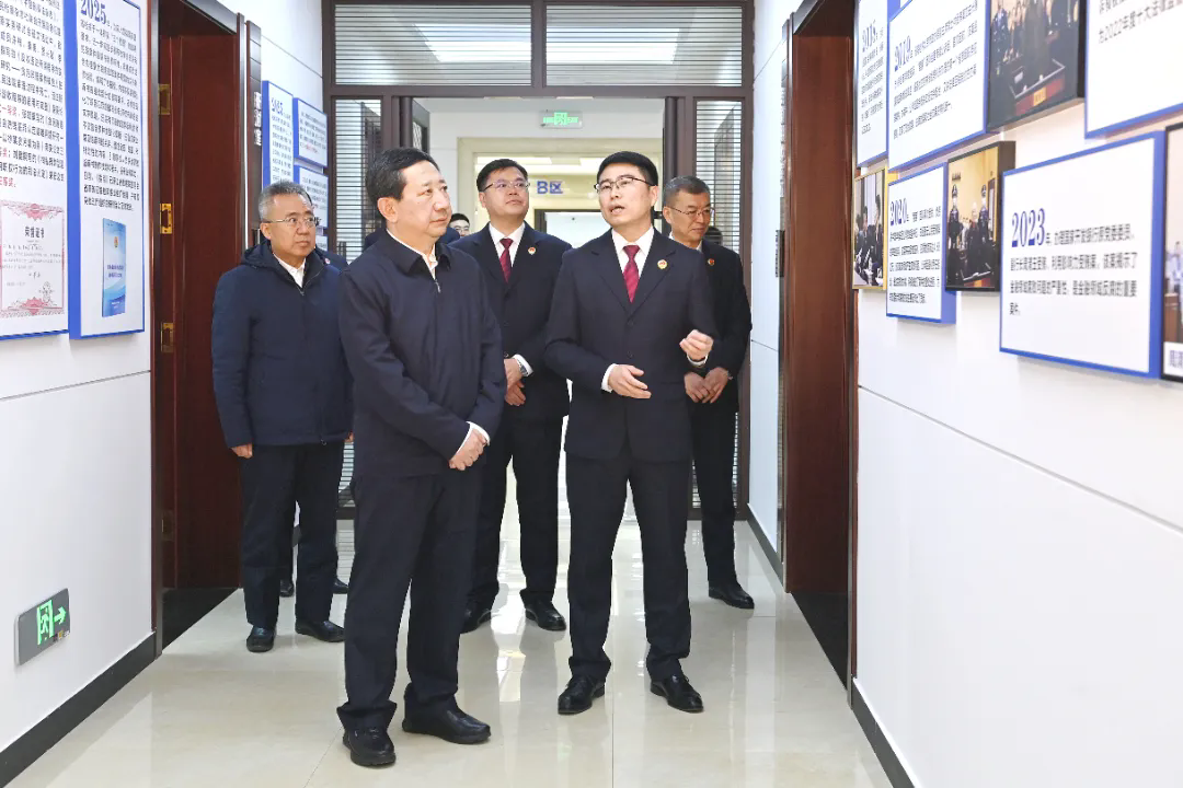 省检察院党组书记、检察长苗伟到长春市检察机关调研